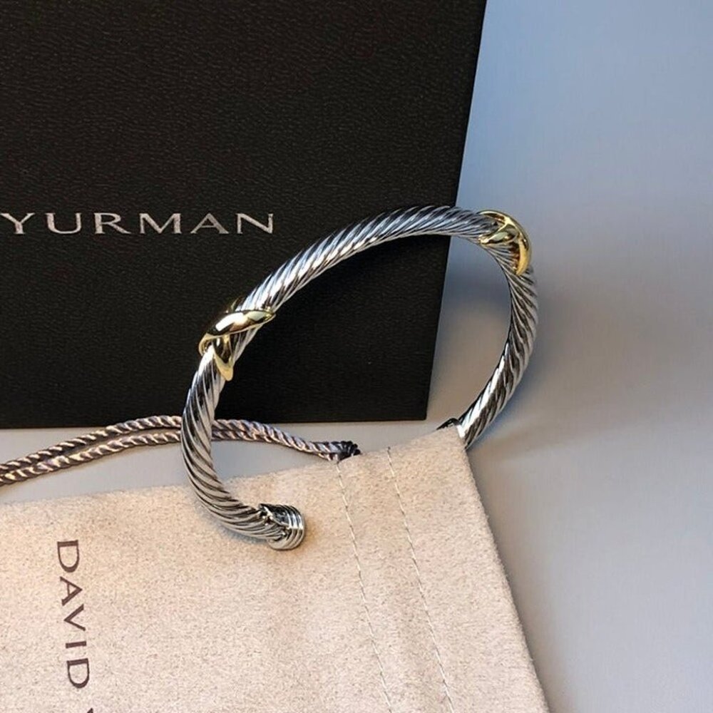 David Yurman sterling silver bracelet-8